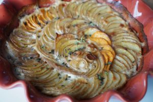 Cartofi Dauphinoise