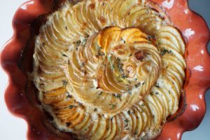 Cartofi Dauphinoise
